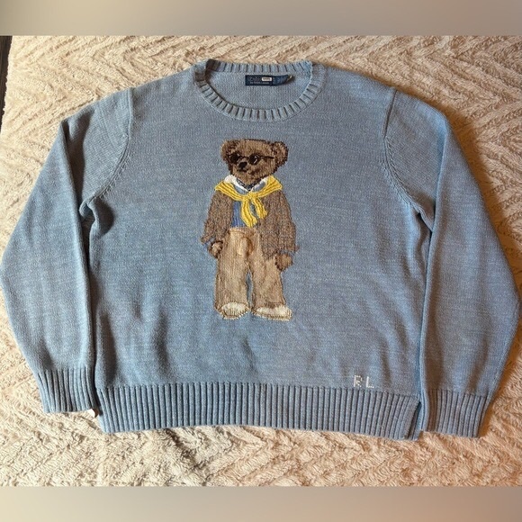 Ralph Lauren Polo Bear Sweater XL